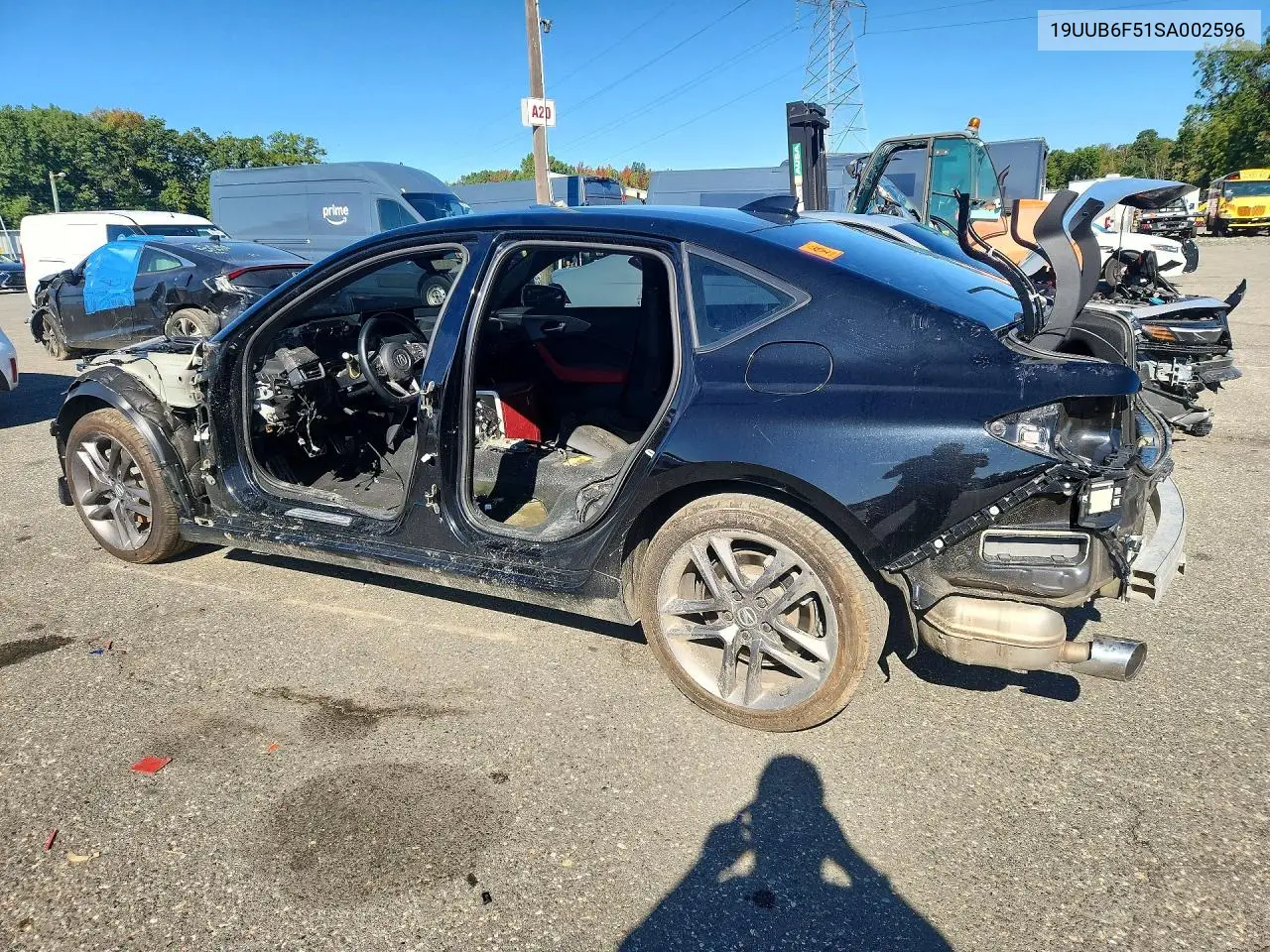 2025 ACURA TLX VIN 19UUB6F51SA002596 — фото 2