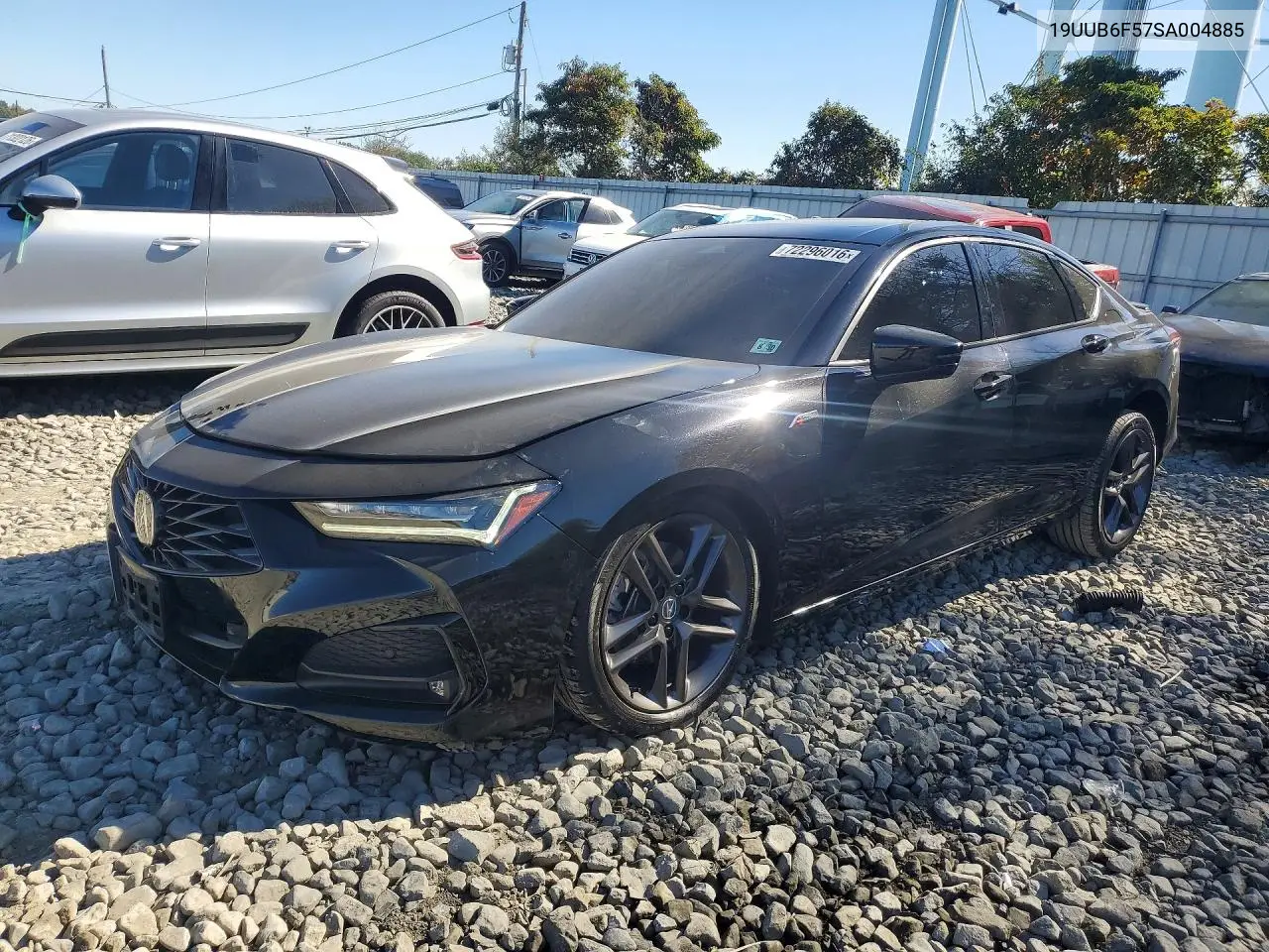 ACURA TLX 2025, VIN 19UUB6F57SA004885
