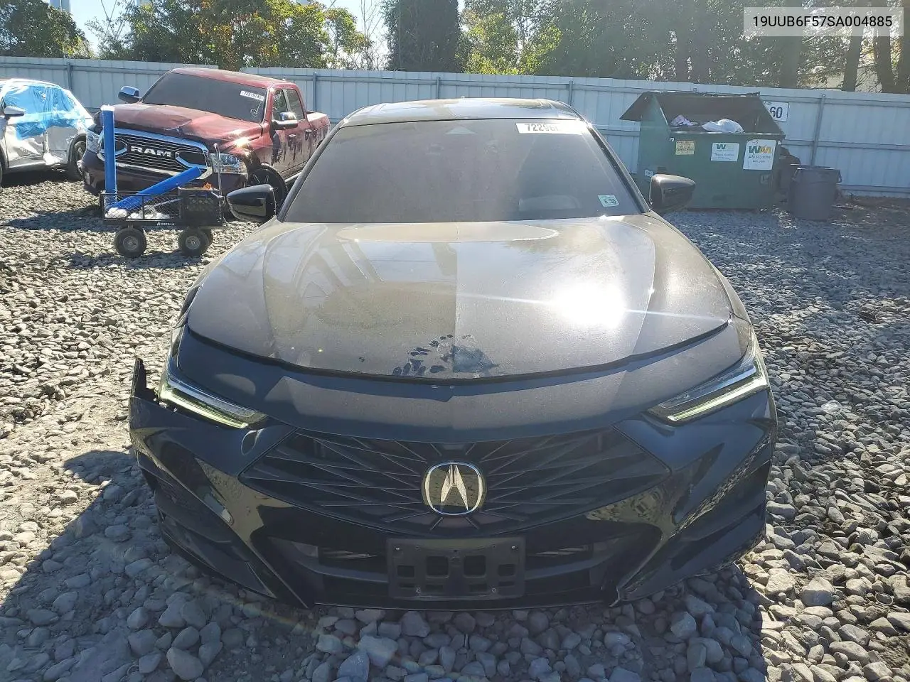 2025 ACURA TLX VIN 19UUB6F57SA004885 — фото 5