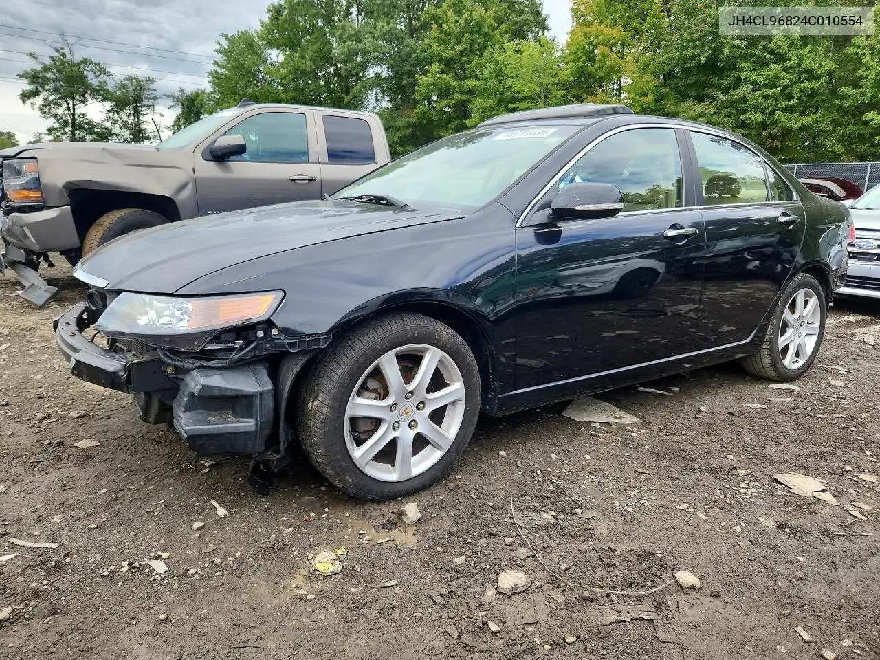 ACURA TSX 2004, VIN JH4CL96824C010554