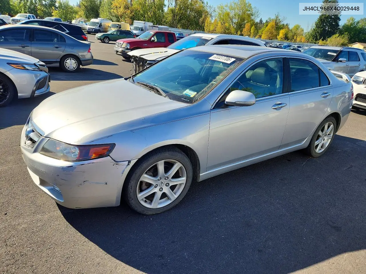 ACURA TSX 2004, VIN JH4CL968X4C029448