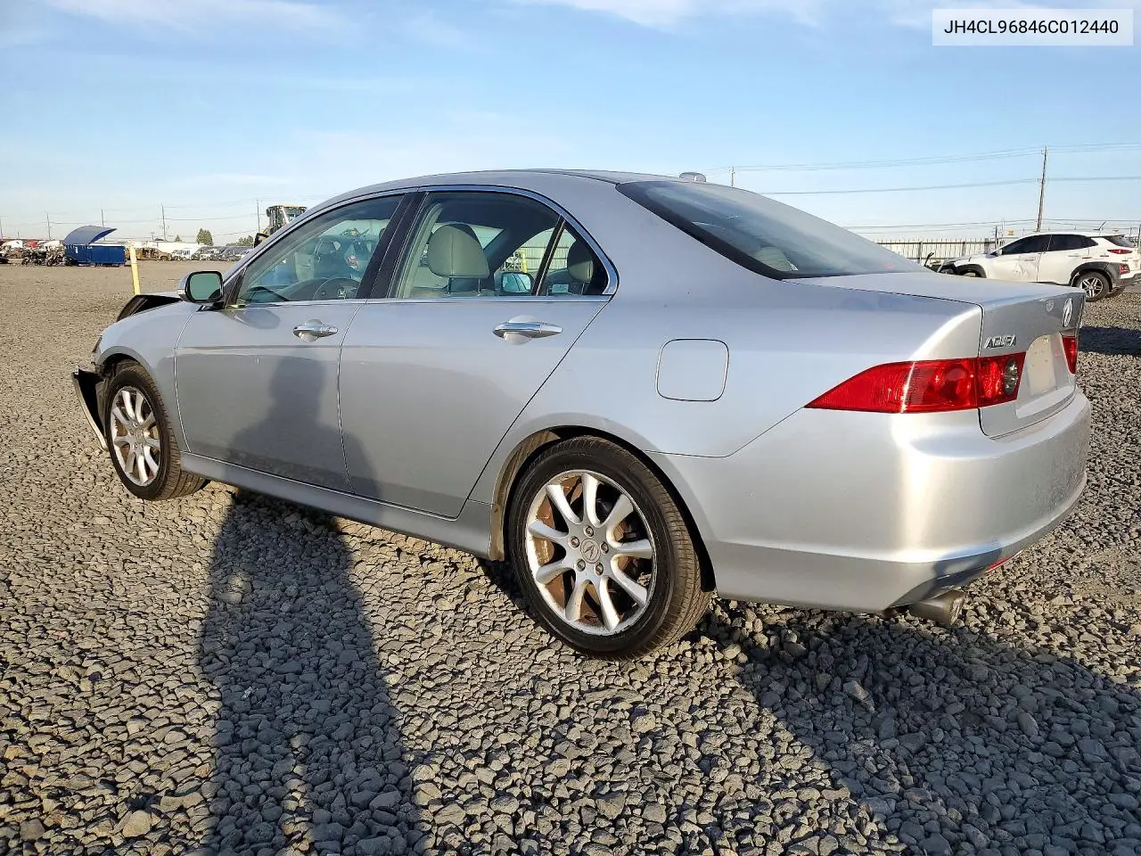 2006 ACURA TSX VIN JH4CL96846C012440 — фото 2