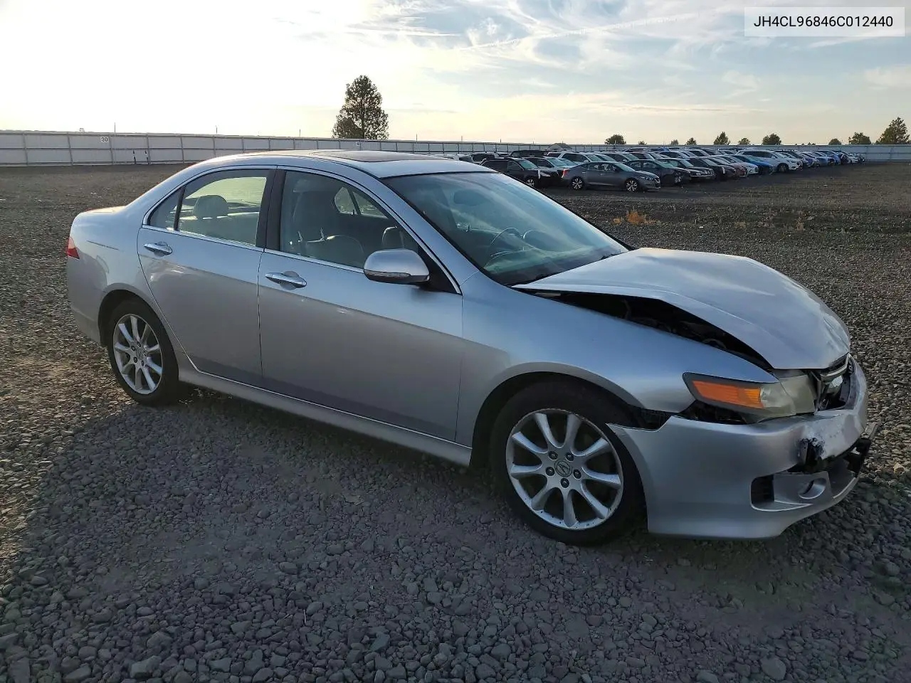 2006 ACURA TSX VIN JH4CL96846C012440 — фото 4