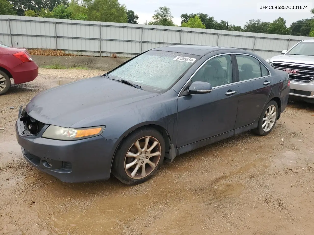 ACURA TSX 2007, VIN JH4CL96857C001674