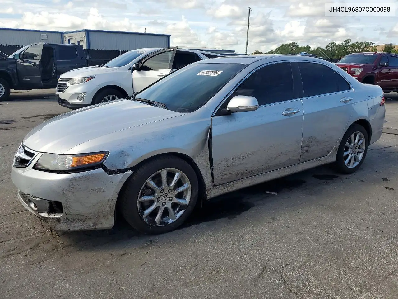 ACURA TSX 2007, VIN JH4CL96807C000982