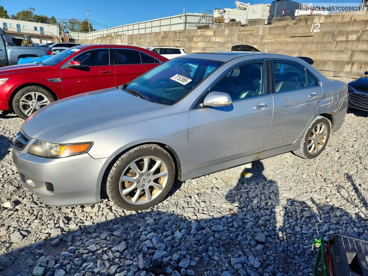 ACURA TSX 2007, VIN JH4CL96857C005921