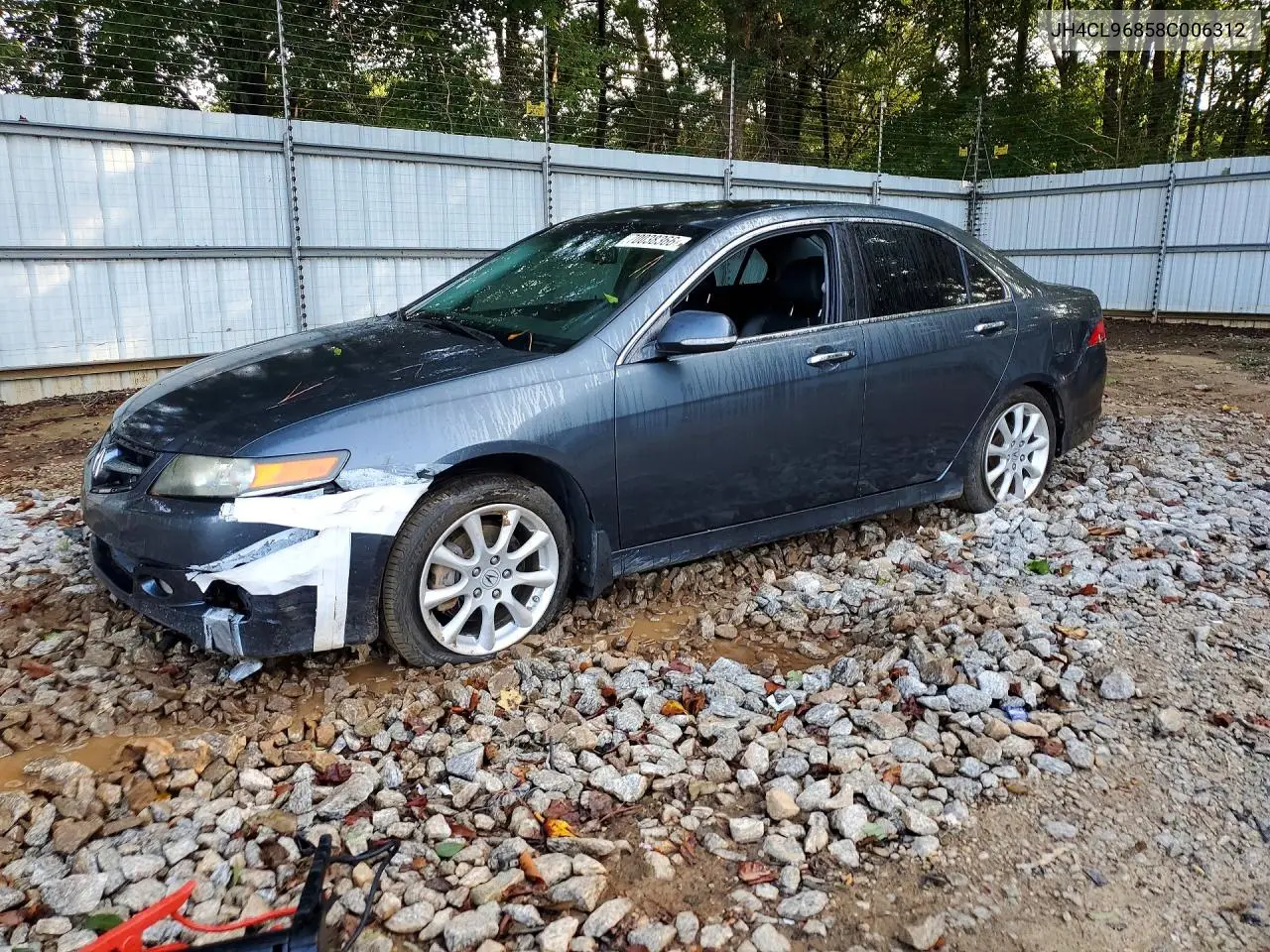 ACURA TSX 2008, VIN JH4CL96858C006312