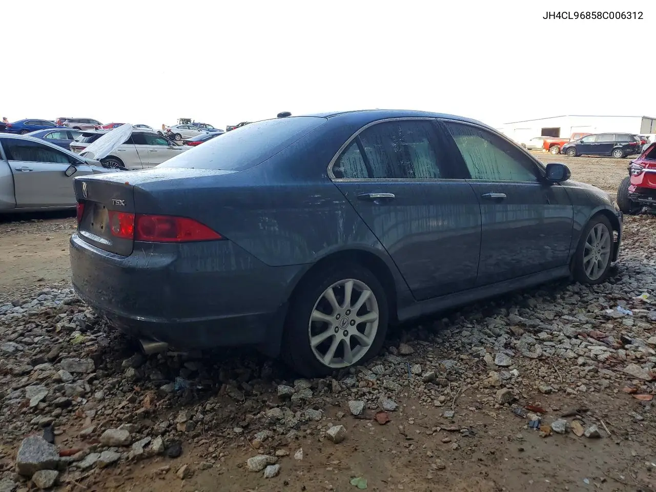 2008 ACURA TSX VIN JH4CL96858C006312 — фото 3