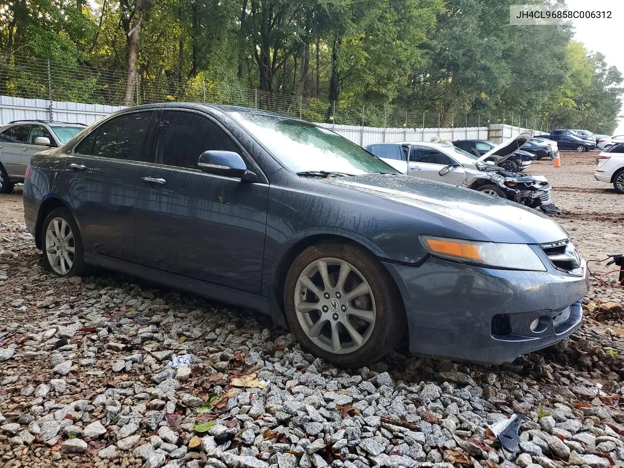 2008 ACURA TSX VIN JH4CL96858C006312 — фото 4