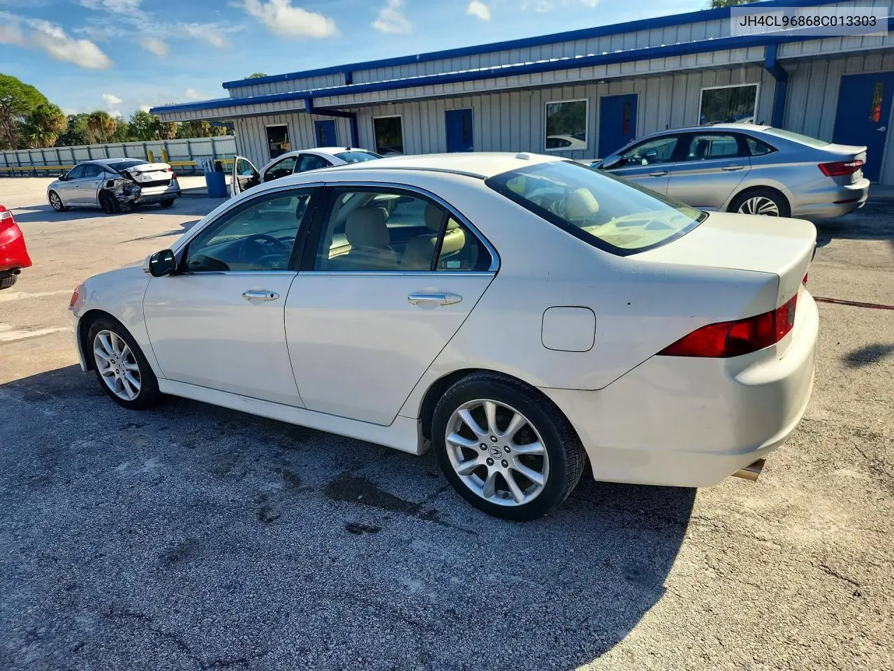 2008 ACURA TSX VIN JH4CL96868C013303 — фото 2