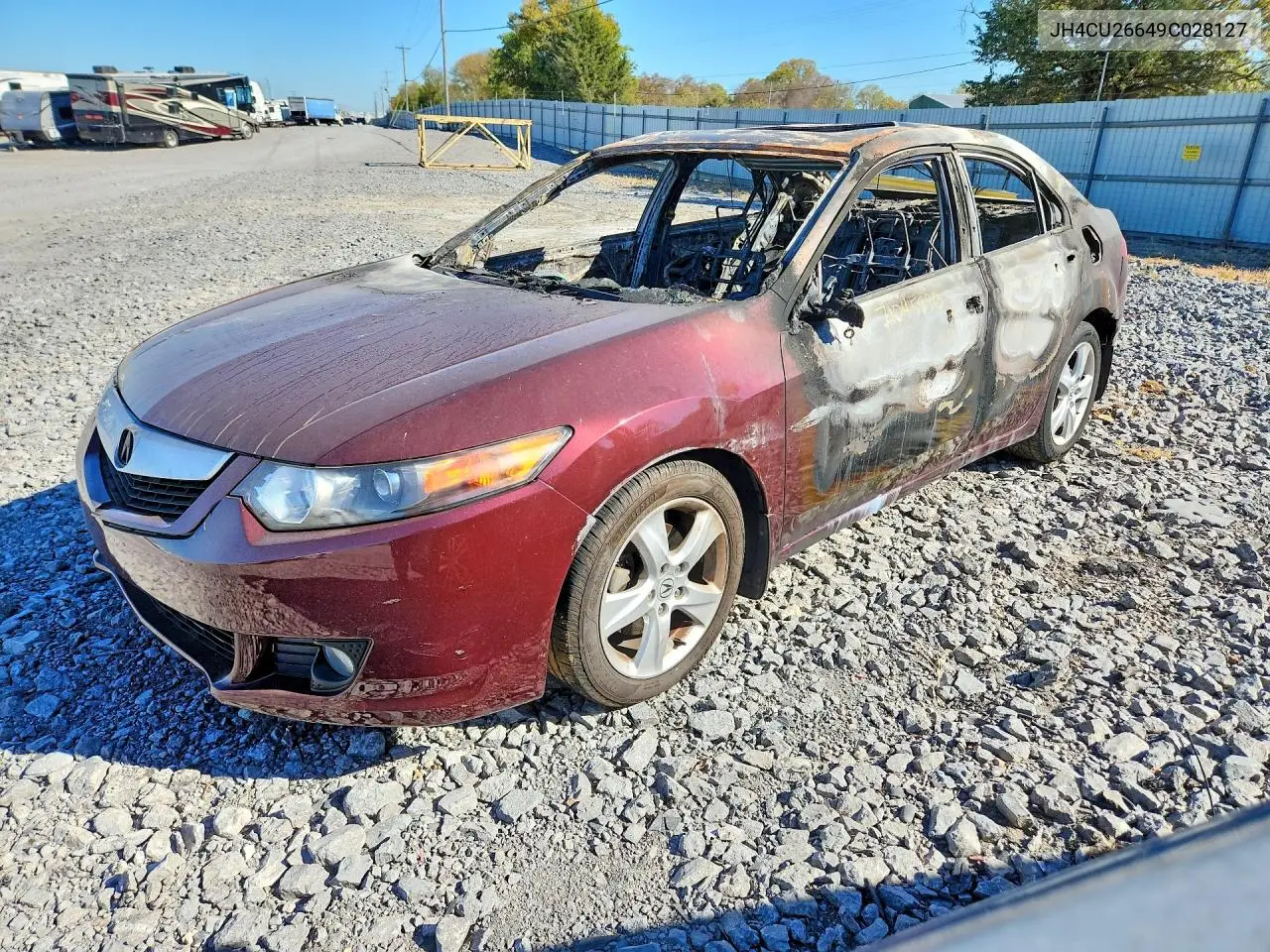 ACURA TSX 2009, VIN JH4CU26649C028127