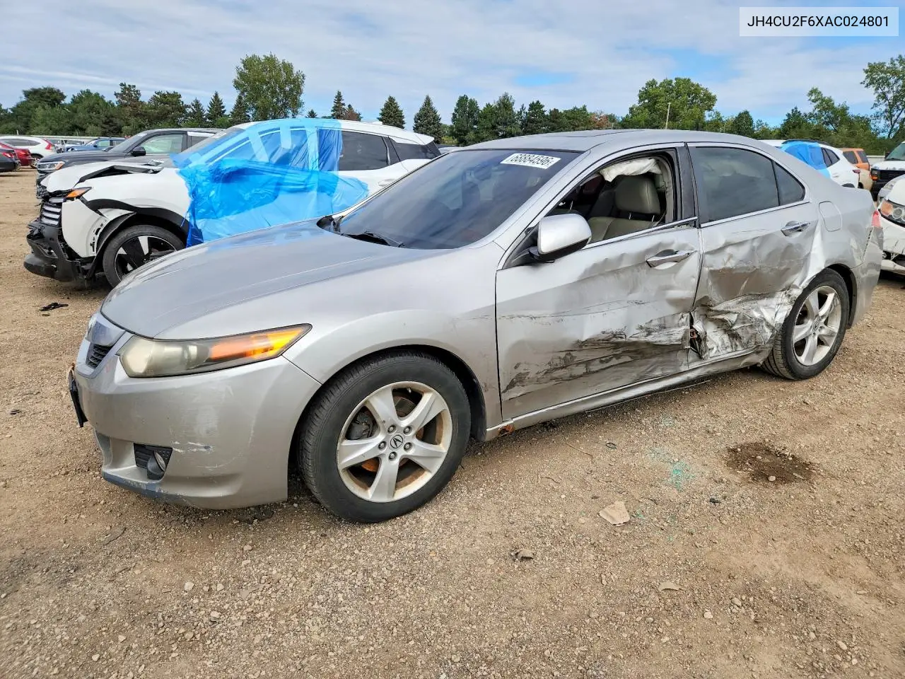 ACURA TSX 2010, VIN JH4CU2F6XAC024801