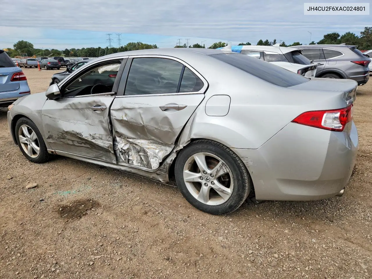2010 ACURA TSX VIN JH4CU2F6XAC024801 — фото 2