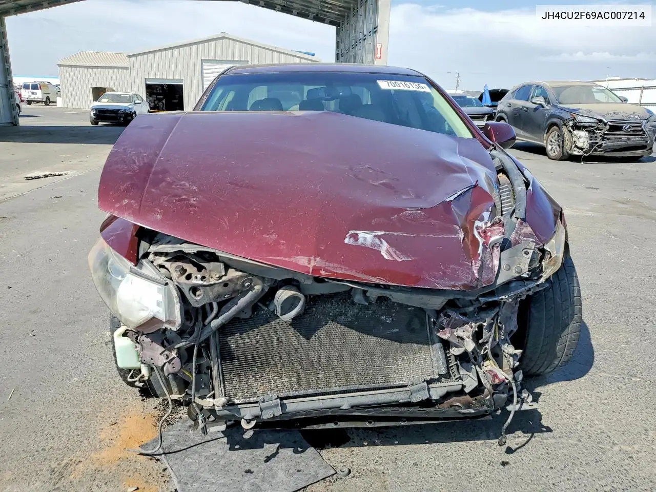 2010 ACURA TSX VIN JH4CU2F69AC007214 — фото 5