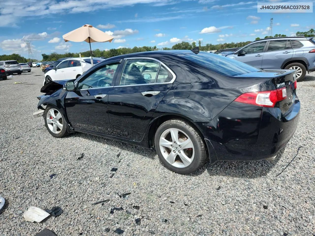 2010 ACURA TSX VIN JH4CU2F66AC037528 — фото 2
