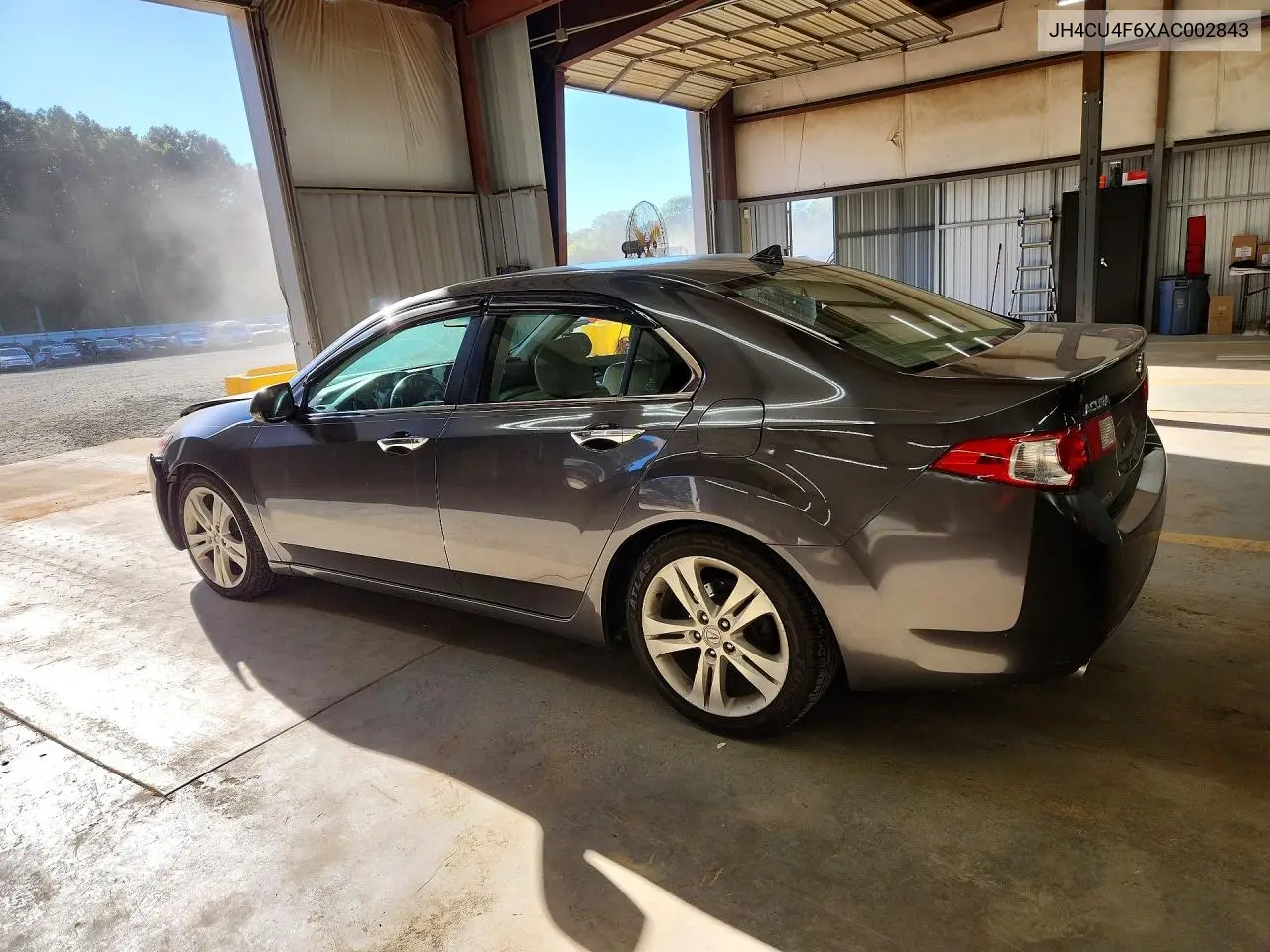 2010 ACURA TSX VIN JH4CU4F6XAC002843 — фото 2