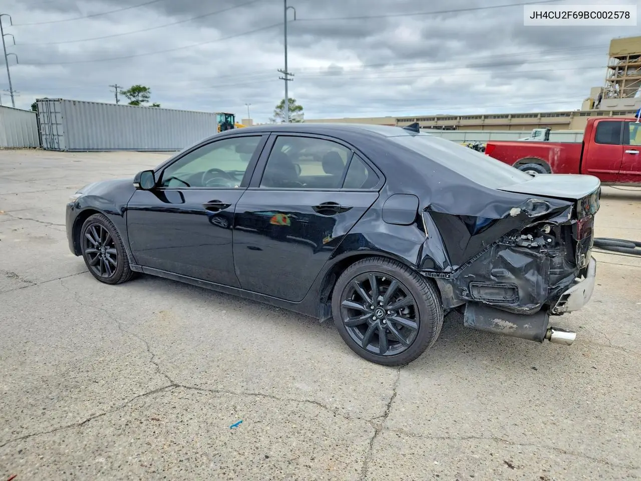 2011 ACURA TSX VIN JH4CU2F69BC002578 — фото 2