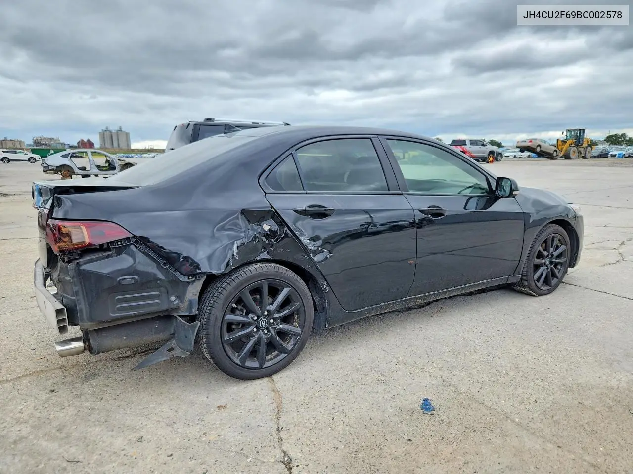 2011 ACURA TSX VIN JH4CU2F69BC002578 — фото 3
