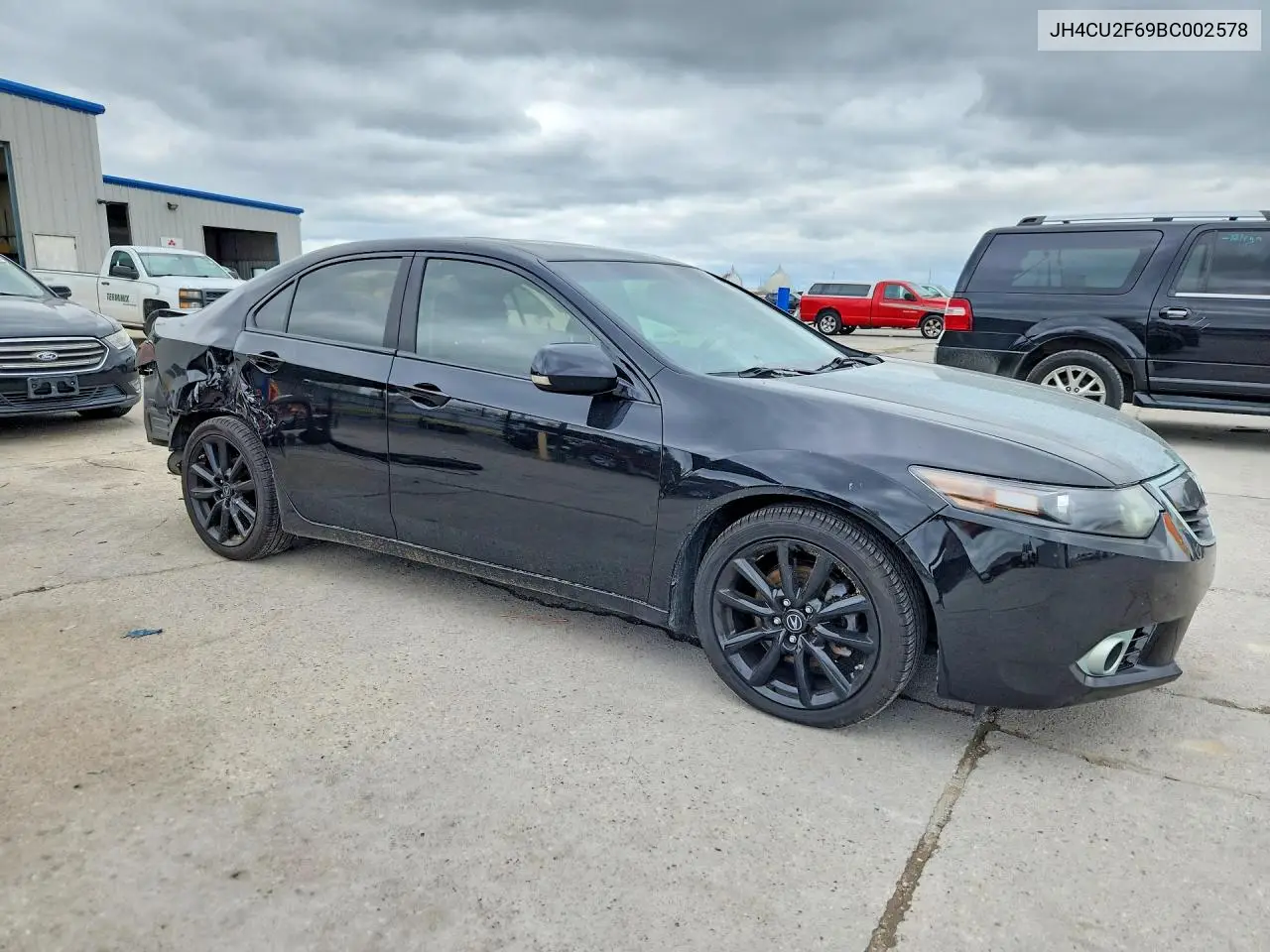 2011 ACURA TSX VIN JH4CU2F69BC002578 — фото 4