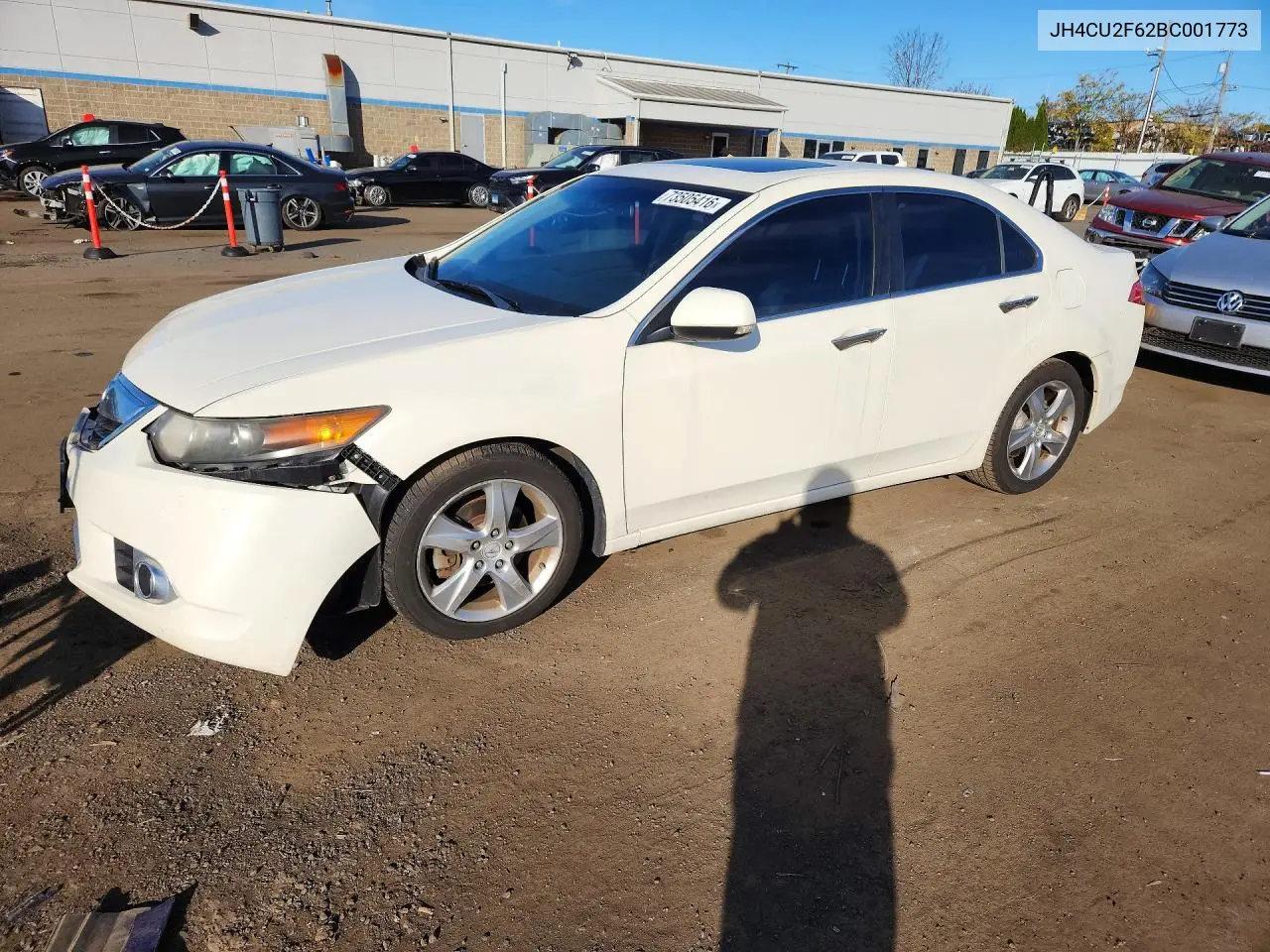 ACURA TSX 2011, VIN JH4CU2F62BC001773