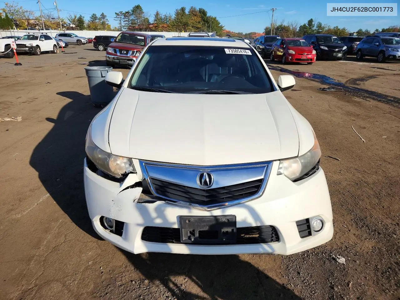 2011 ACURA TSX VIN JH4CU2F62BC001773 — фото 5