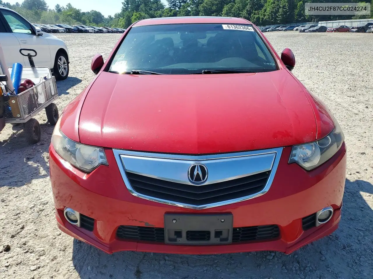 2012 ACURA TSX VIN JH4CU2F87CC024274 — фото 5