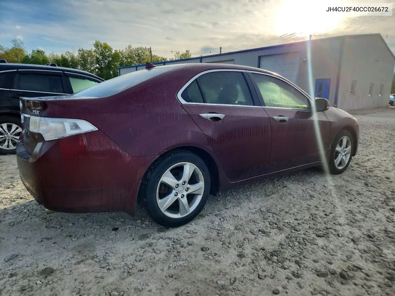 2012 ACURA TSX VIN JH4CU2F40CC026672 — фото 3
