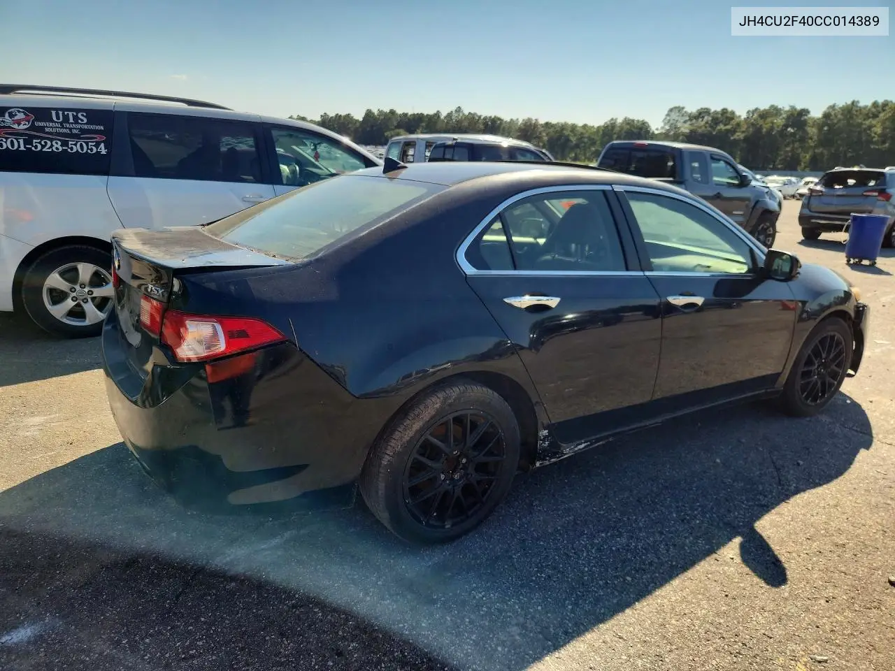 2012 ACURA TSX VIN JH4CU2F40CC014389 — фото 3