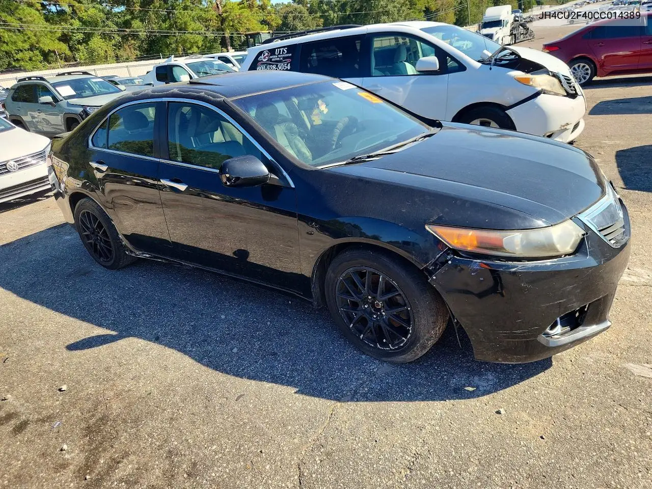 2012 ACURA TSX VIN JH4CU2F40CC014389 — фото 4