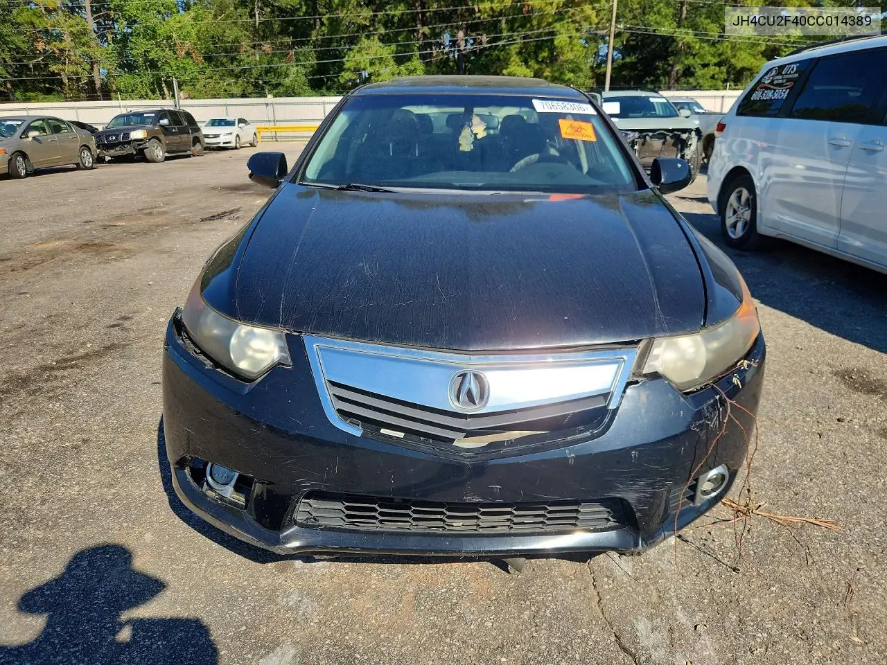 2012 ACURA TSX VIN JH4CU2F40CC014389 — фото 5