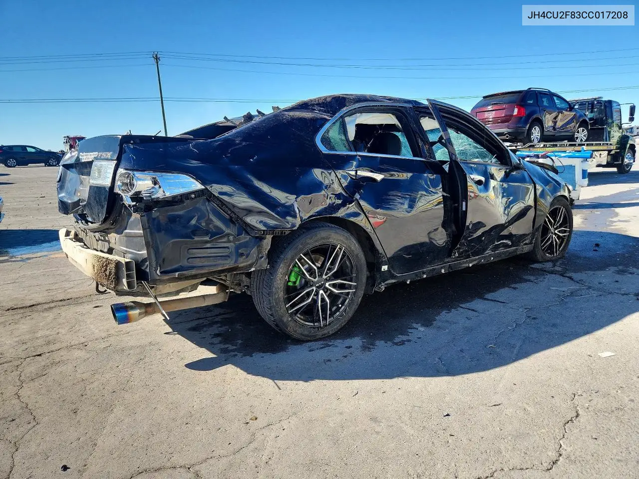 2012 ACURA TSX VIN JH4CU2F83CC017208 — фото 3