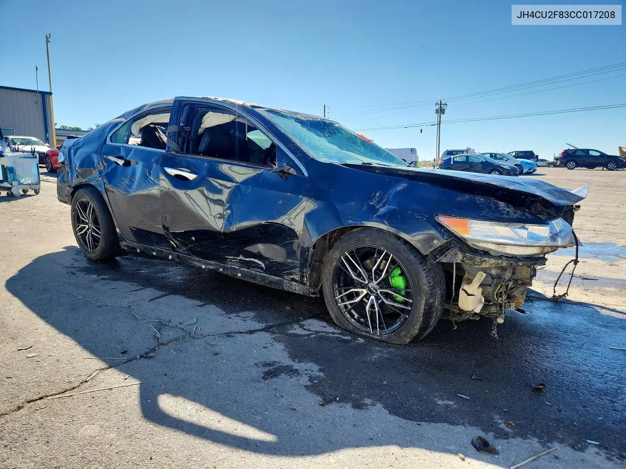 2012 ACURA TSX VIN JH4CU2F83CC017208 — фото 4