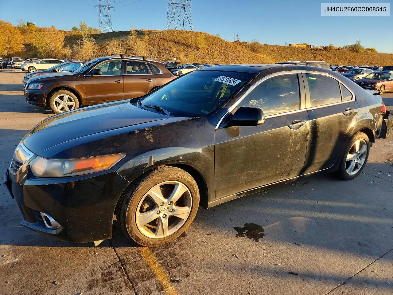 ACURA TSX 2012, VIN JH4CU2F60CC008545