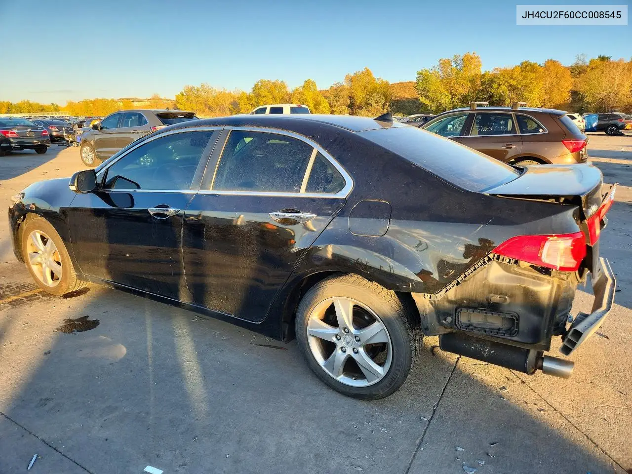 2012 ACURA TSX VIN JH4CU2F60CC008545 — фото 2