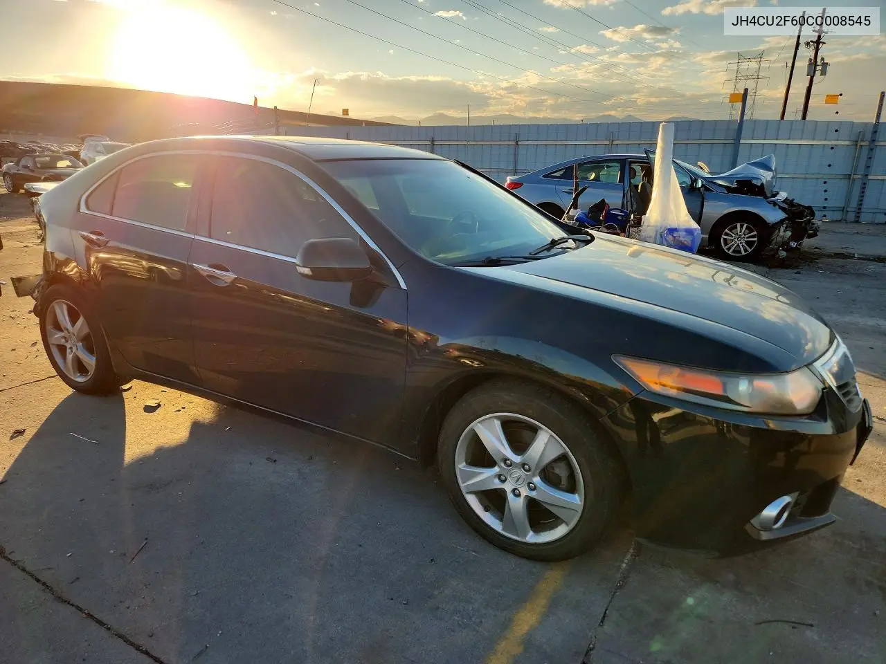 2012 ACURA TSX VIN JH4CU2F60CC008545 — фото 4