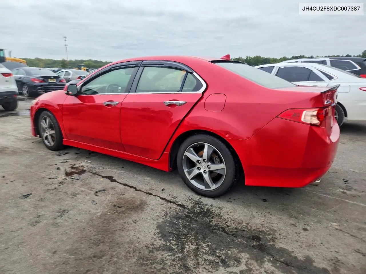 2013 ACURA TSX VIN JH4CU2F8XDC007387 — фото 2