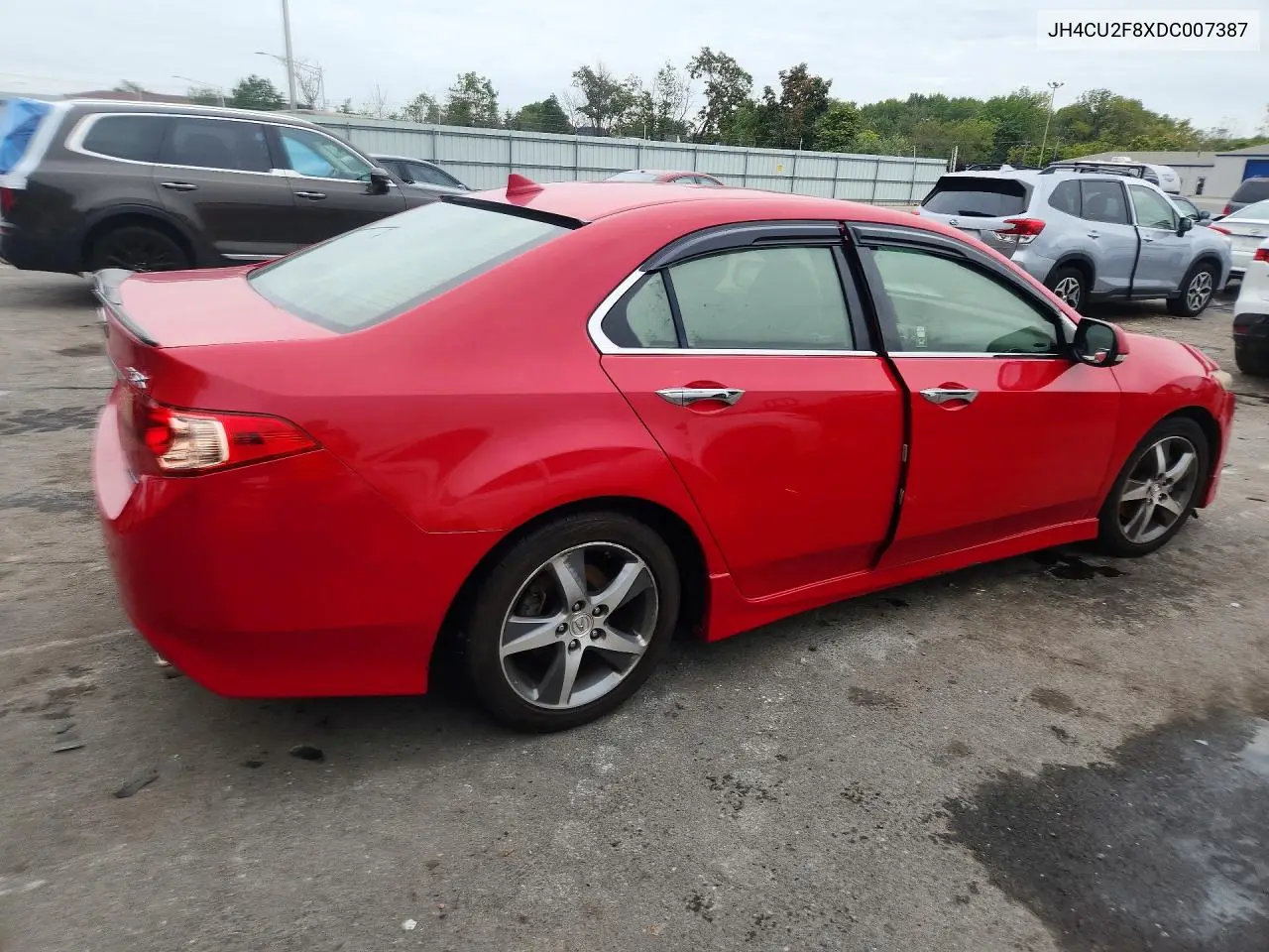 2013 ACURA TSX VIN JH4CU2F8XDC007387 — фото 3