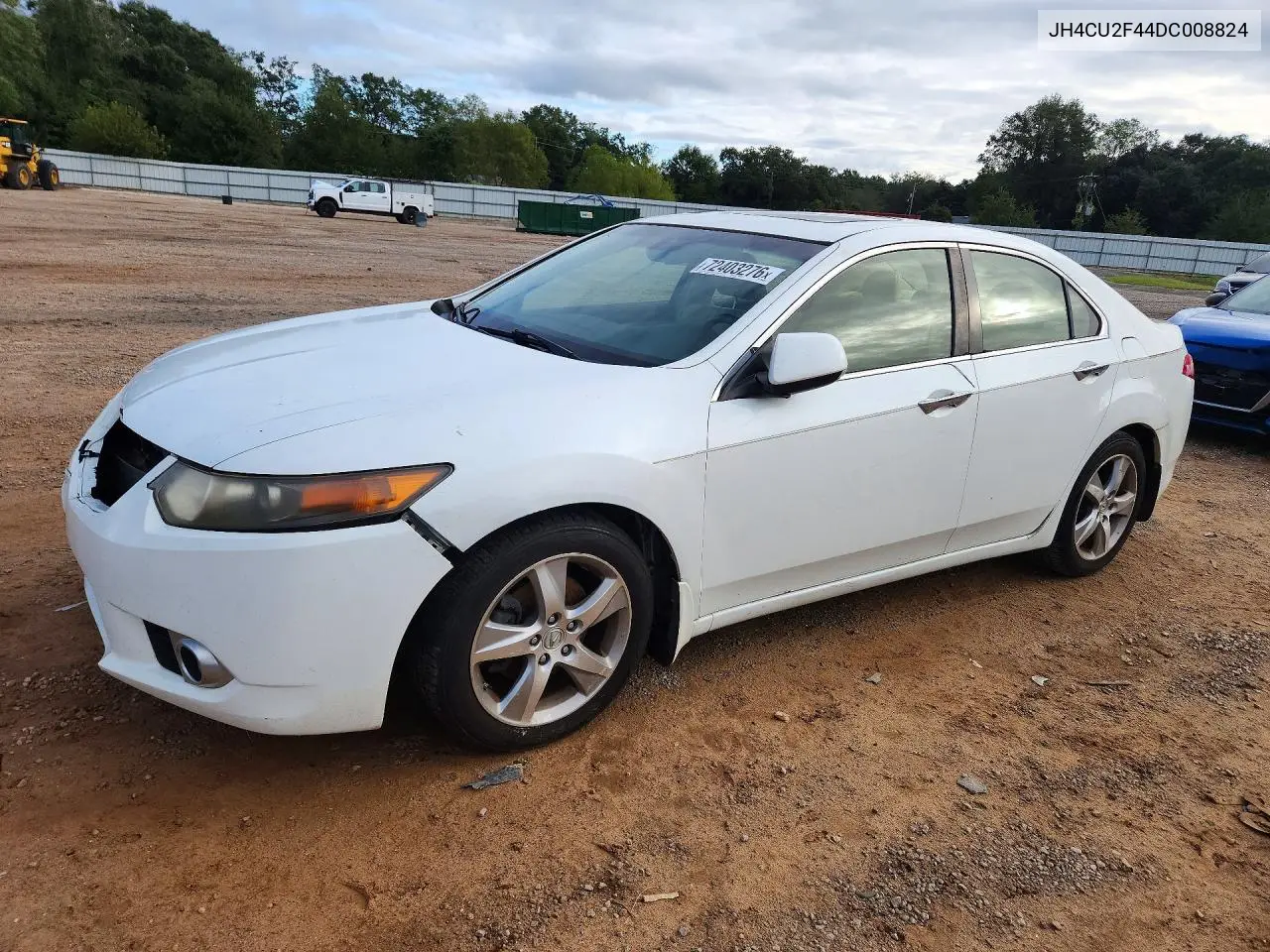 ACURA TSX 2013, VIN JH4CU2F44DC008824