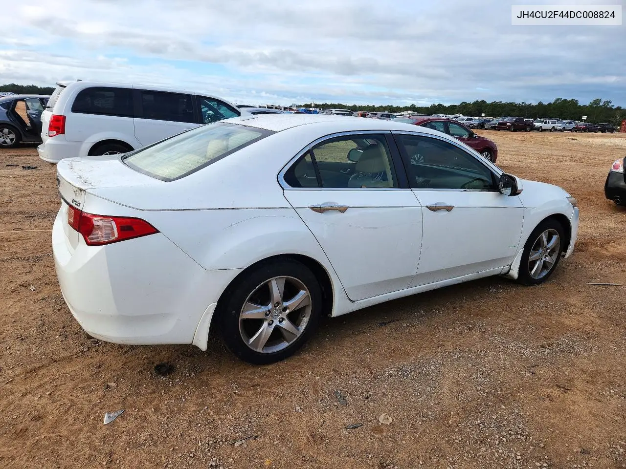 2013 ACURA TSX VIN JH4CU2F44DC008824 — фото 3