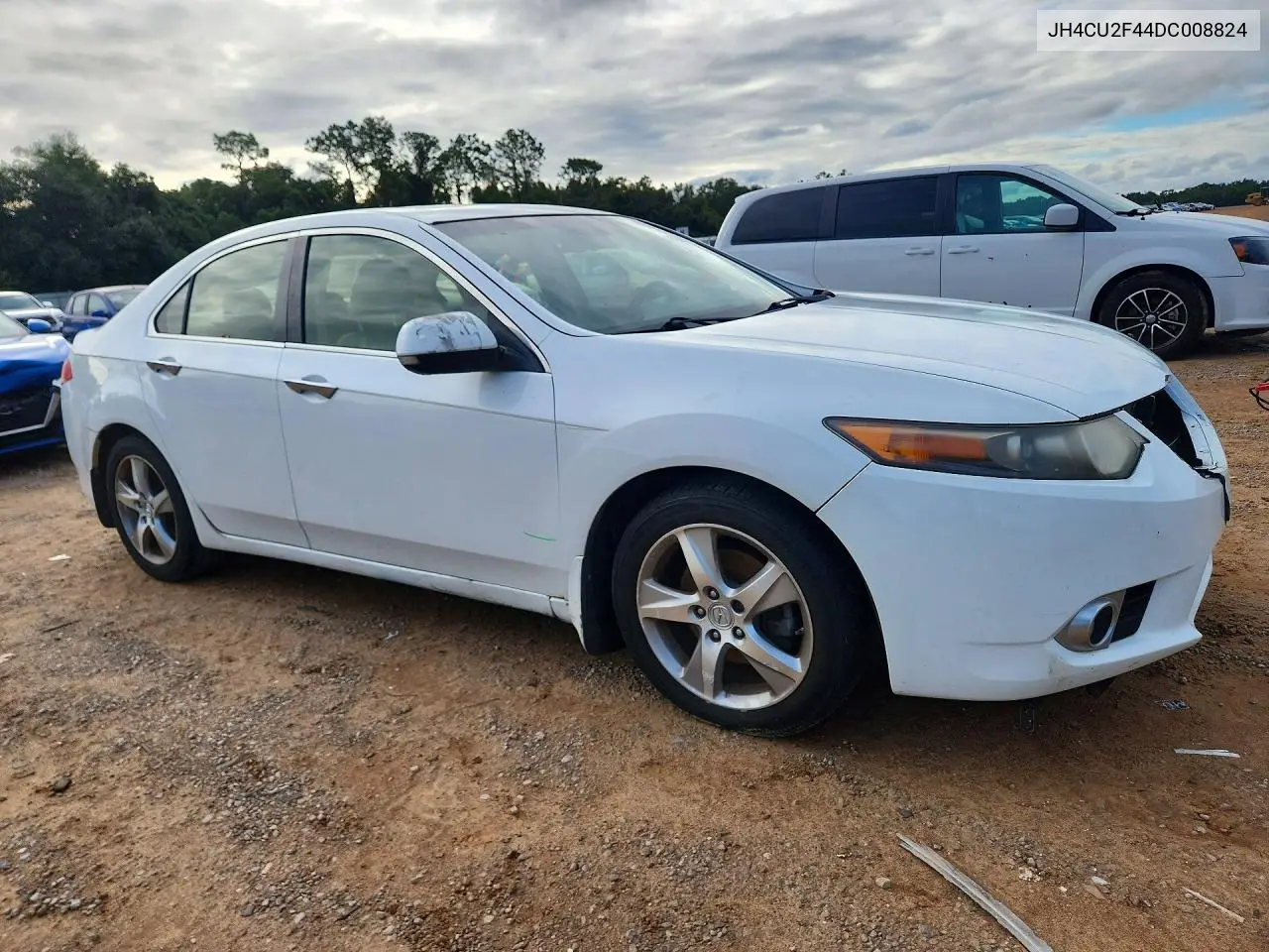 2013 ACURA TSX VIN JH4CU2F44DC008824 — фото 4