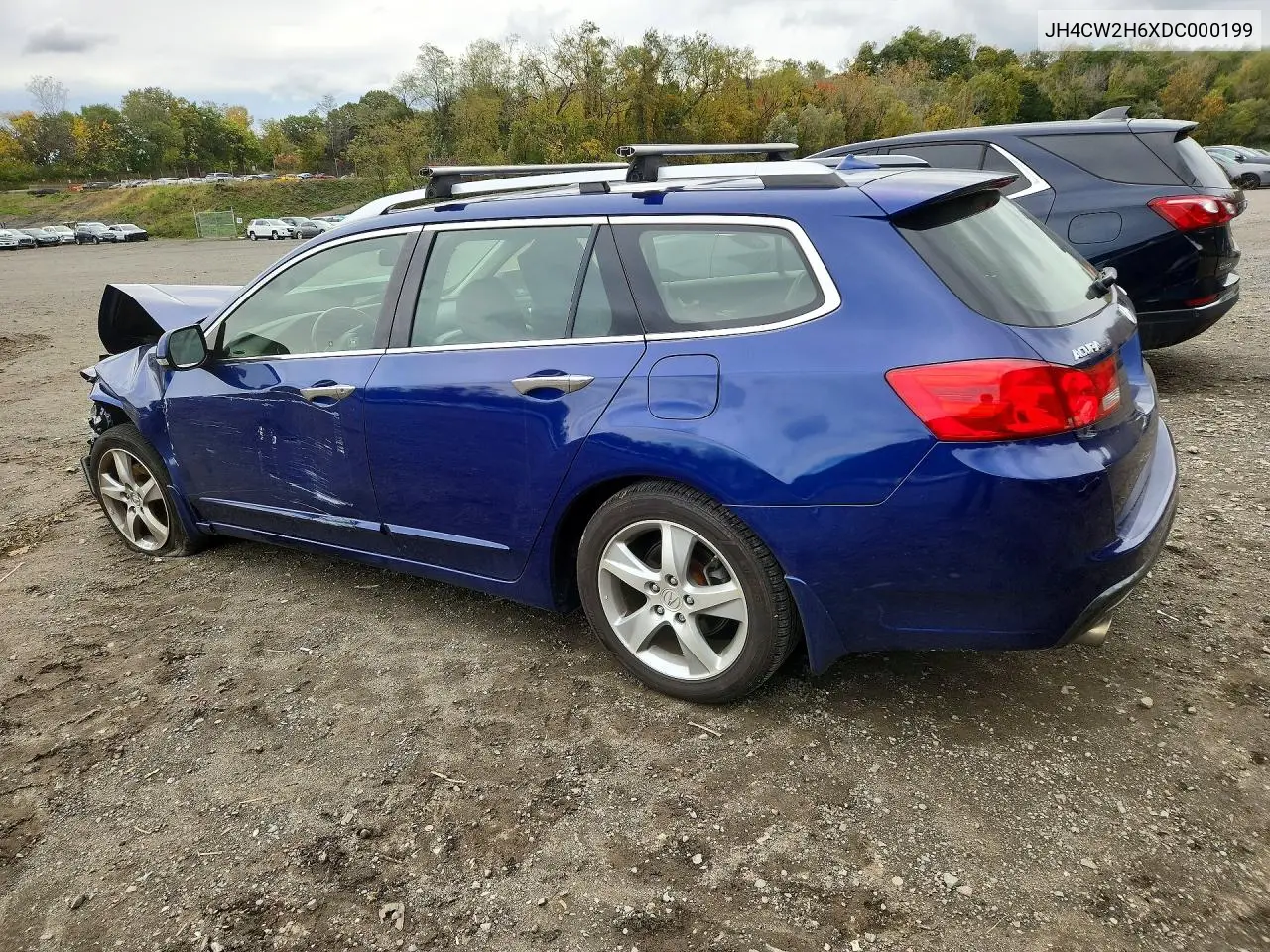 2013 ACURA TSX VIN JH4CW2H6XDC000199 — фото 2