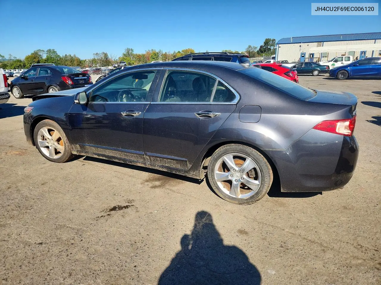 2014 ACURA TSX VIN JH4CU2F69EC006120 — фото 2
