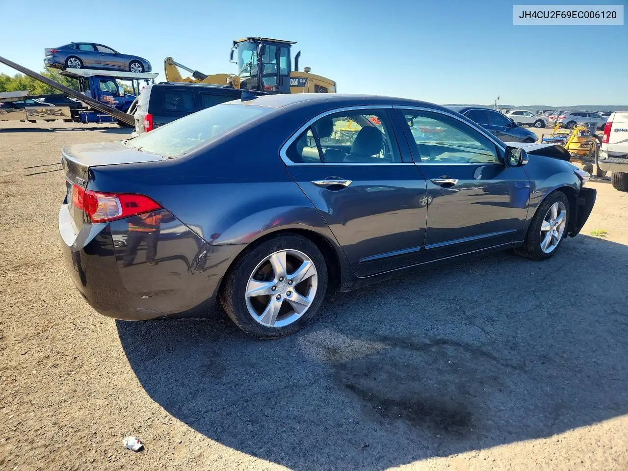 2014 ACURA TSX VIN JH4CU2F69EC006120 — фото 3