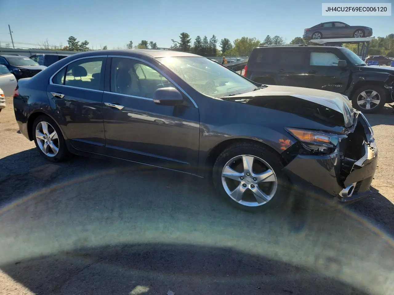 2014 ACURA TSX VIN JH4CU2F69EC006120 — фото 4