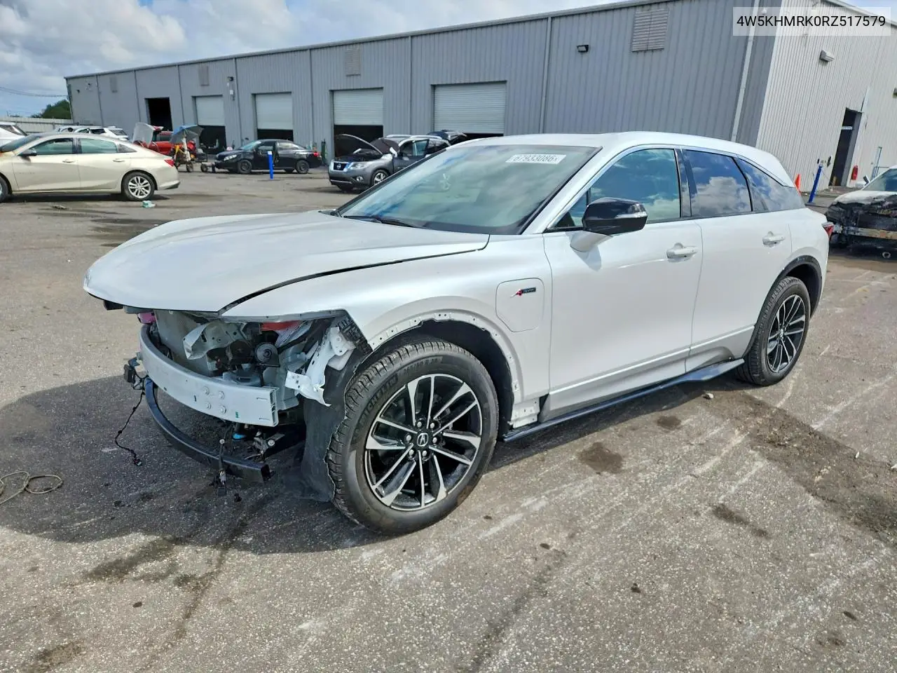 ACURA ZDX 2024, VIN 4W5KHMRK0RZ517579