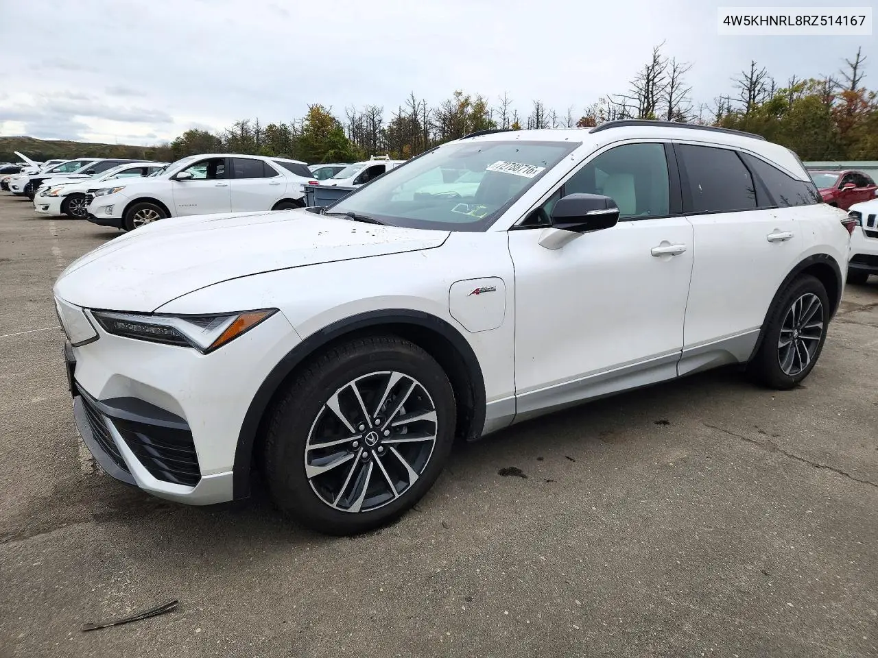 ACURA ZDX 2024, VIN 4W5KHNRL8RZ514167