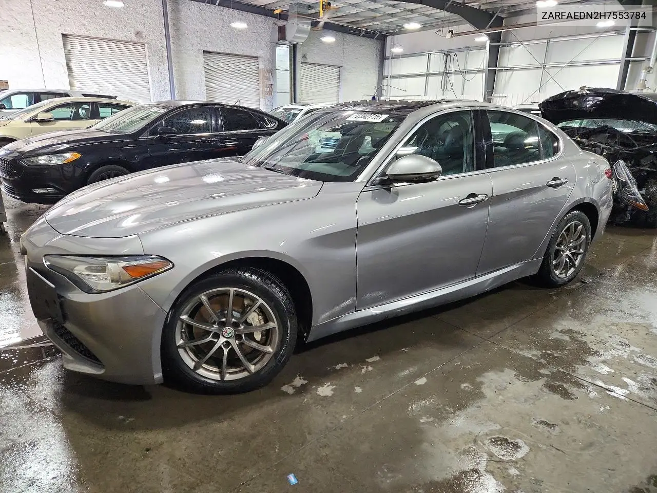 ALFA ROMEO GIULIA 2017, VIN ZARFAEDN2H7553784
