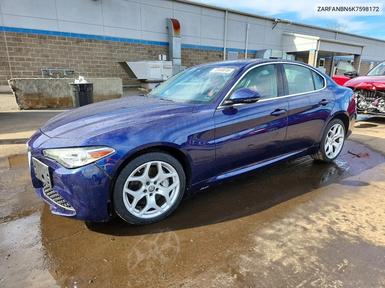ALFA ROMEO GIULIA 2019, VIN ZARFANBN6K7598172