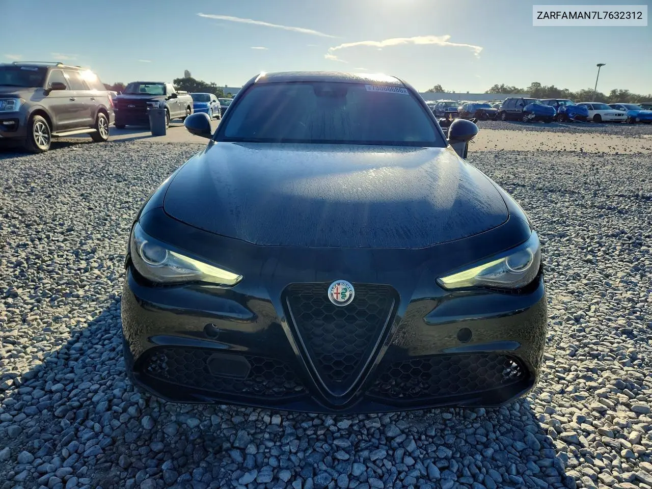 2020 ALFA ROMEO GIULIA VIN ZARFAMAN7L7632312 — фото 5