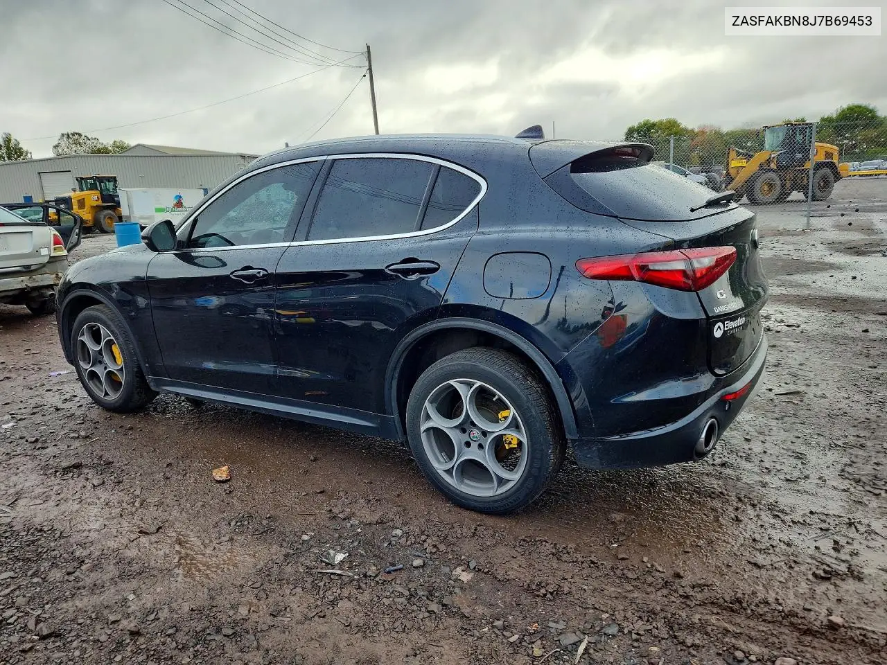 2018 ALFA ROMEO STELVIO VIN ZASFAKBN8J7B69453 — фото 2